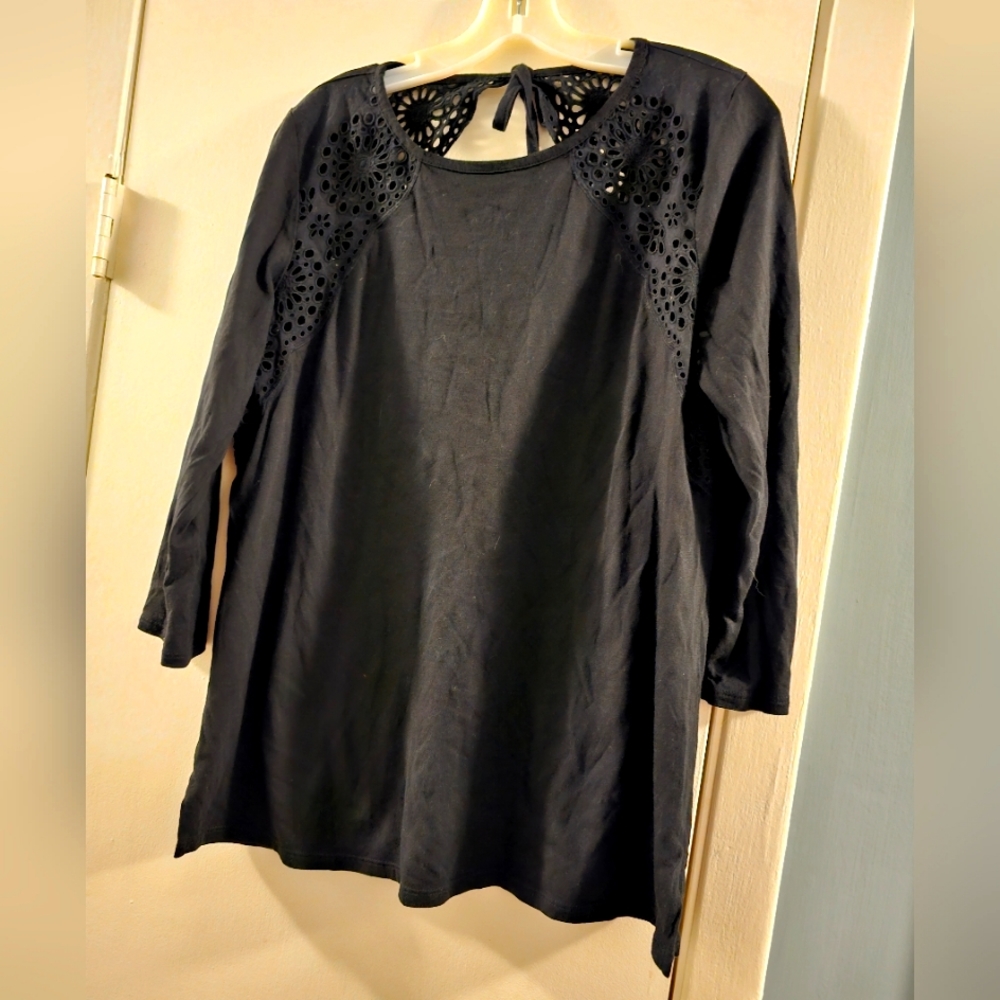 J Jill MT Black Top